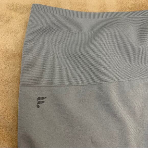 Fabletics Leggings Small Gray Animal Print Seamless High Waist - Picture 5 of 12